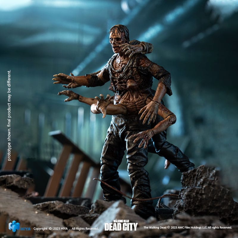 The Walking Dead Exquisite Mini Actionfigur 1/18 Dead City Walker King 11 cm - Preorder - ETA: 20.11.2025