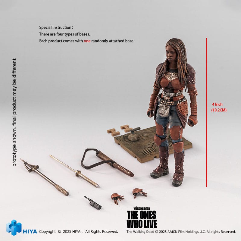 The Walking Dead: The Ones Who Lived Exquisite Mini Actionfigur 1/18 Michonne 10 cm - Preorder - ETA: 25.08.2026