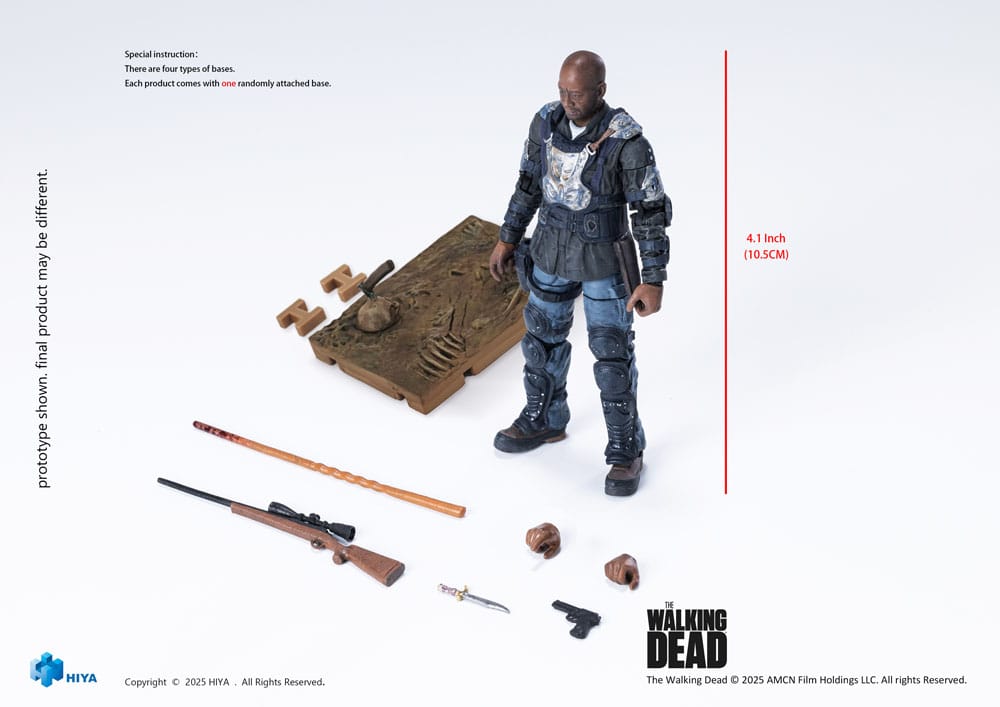 The Walking Dead: The Ones Who Lived Exquisite Mini Actionfigur 1/18 Morgan 10 cm      - Preorder - ETA: 25.08.2026