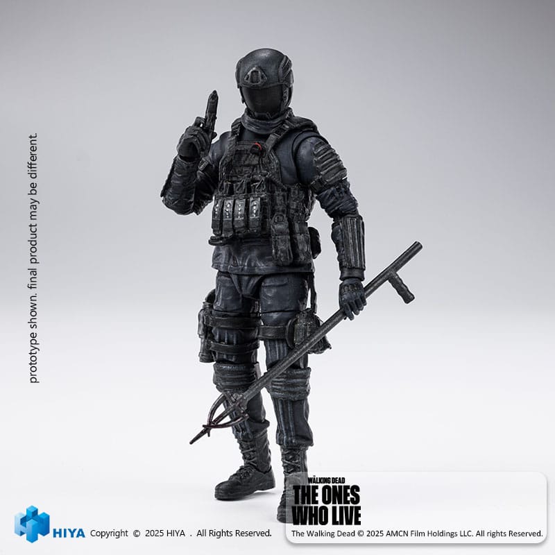 The Walking Dead: The Ones Who Lived Exquisite Mini Actionfigur 1/18 CRM Soldier 10 cm - Preorder - ETA: 25.08.2026