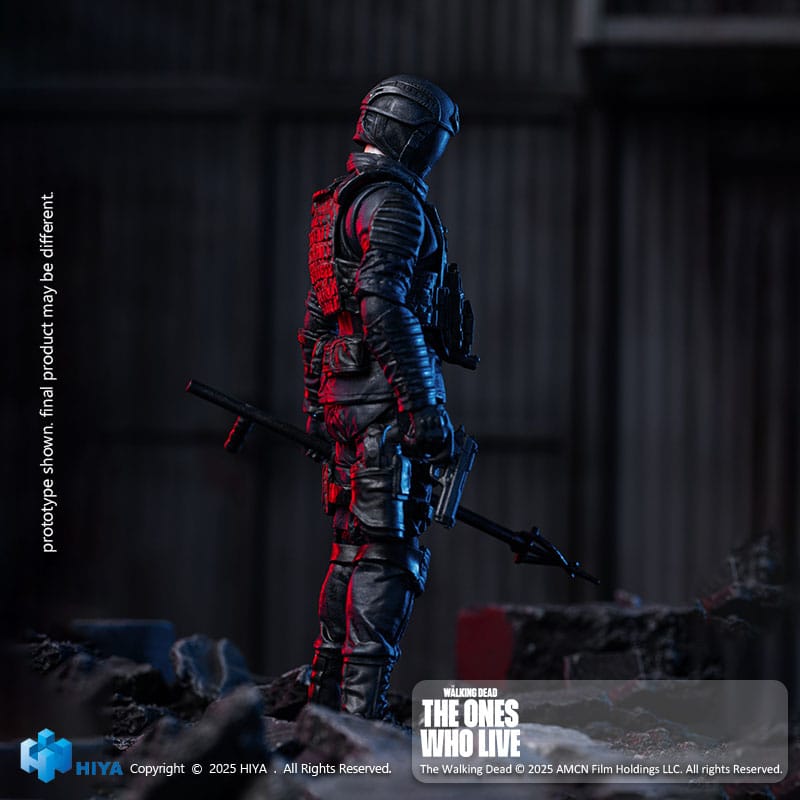 The Walking Dead: The Ones Who Lived Exquisite Mini Actionfigur 1/18 CRM Soldier 10 cm - Preorder - ETA: 25.08.2026