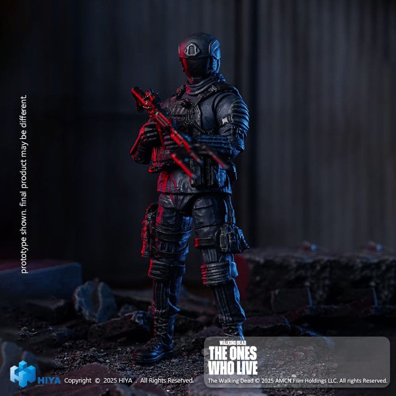 The Walking Dead: The Ones Who Lived Exquisite Mini Actionfigur 1/18 CRM Soldier 10 cm - Preorder - ETA: 25.08.2026