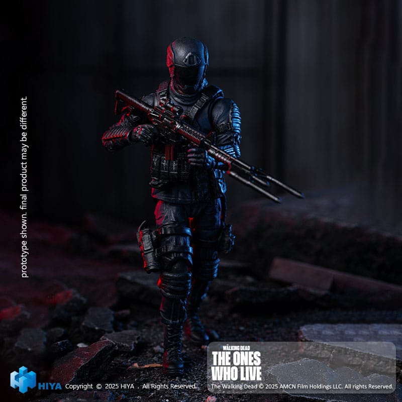 The Walking Dead: The Ones Who Lived Exquisite Mini Actionfigur 1/18 CRM Soldier 10 cm - Preorder - ETA: 25.08.2026