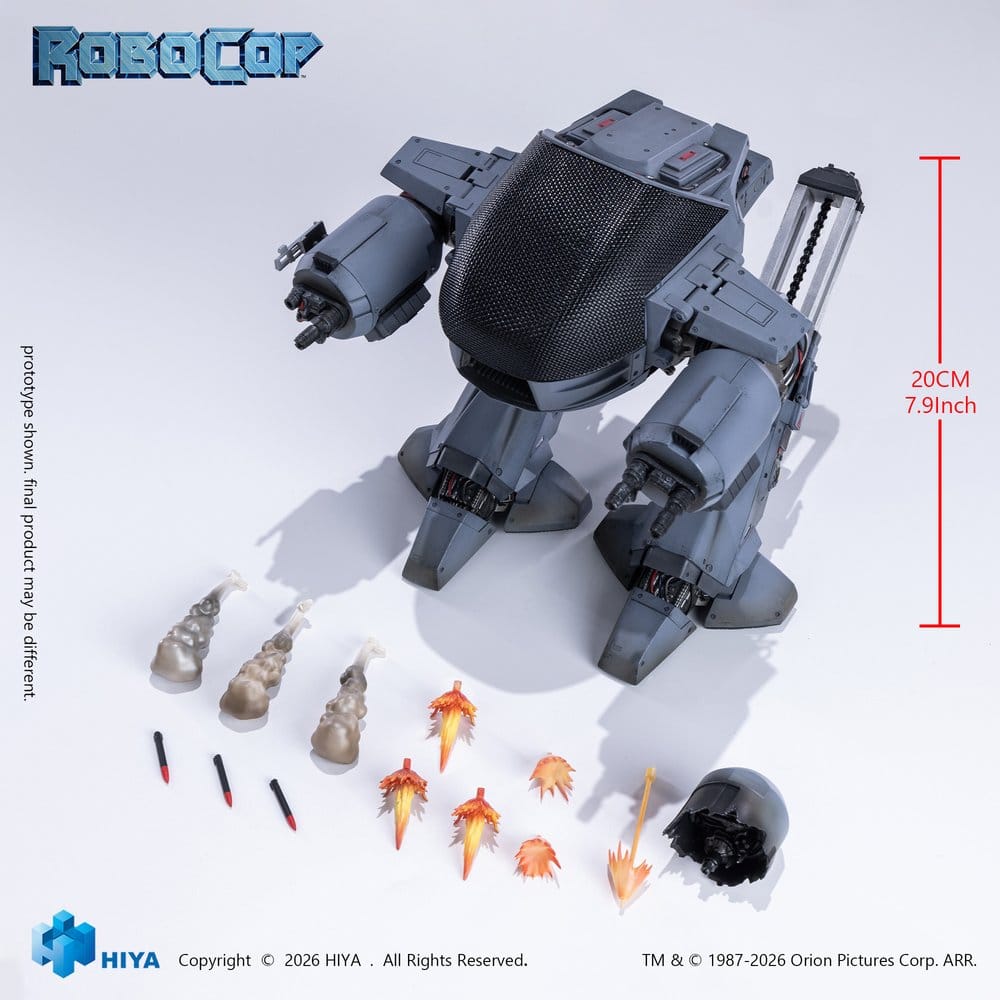 Robocop Exquisite Super Series Actionfigur 1/12 ED-209 20 cm - Preorder - ETA: 25.08.2027