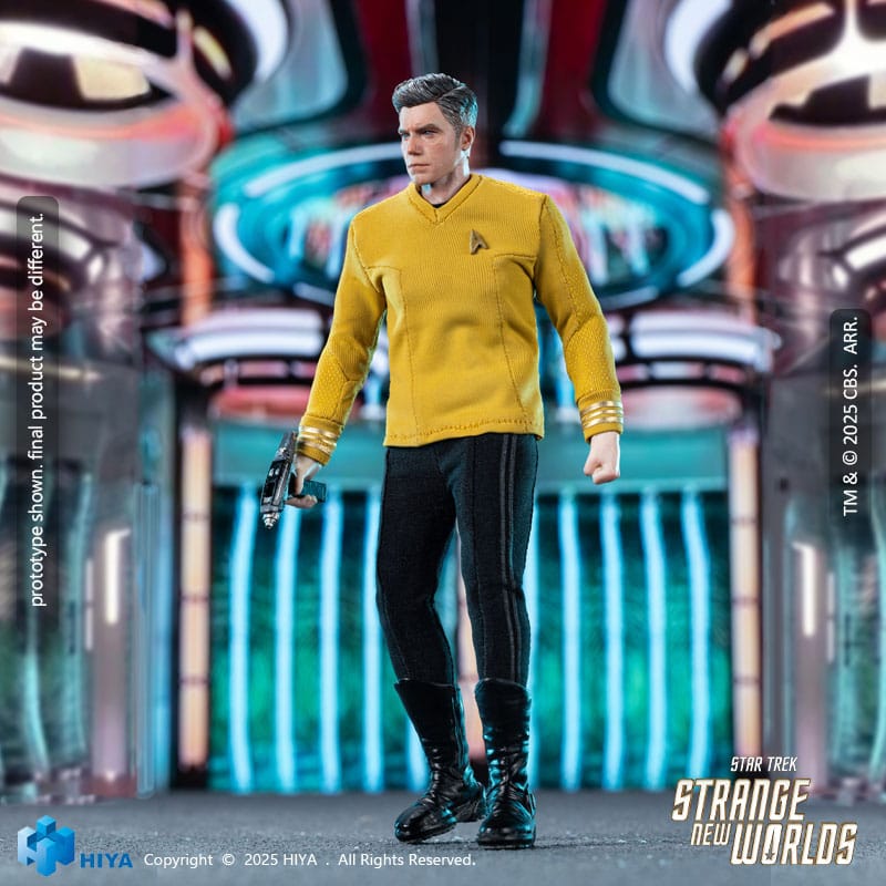 Star Trek Strange New Worlds Exquisite Super Series Actionfigur 1/12 Pike 16 cm - Preorder - ETA: 25.05.2026