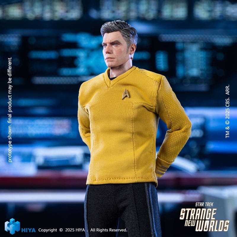 Star Trek Strange New Worlds Exquisite Super Series Actionfigur 1/12 Pike 16 cm - Preorder - ETA: 25.05.2026