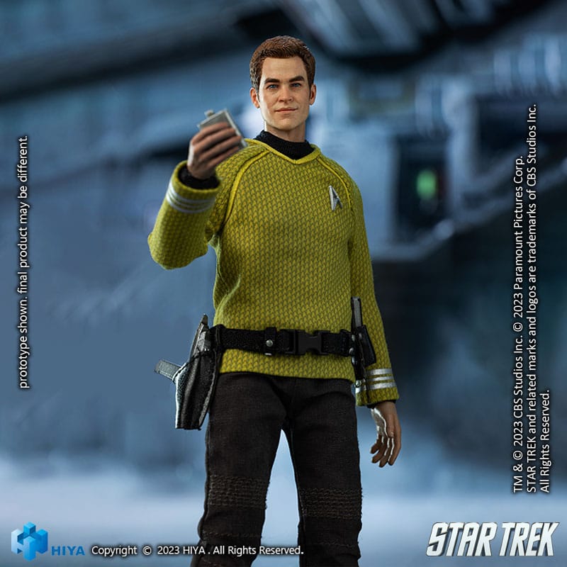 Star Trek Exquisite Super Series Actionfigur 1/12 Kirk 16 cm - Versand: 5-7 Tage nach Bestellung