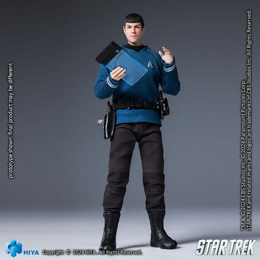 Star Trek 2009 Exquisite Super Series Actionfigur 1/12 Spock 16 cm - Versand: 5-7 Tage nach Bestellung
