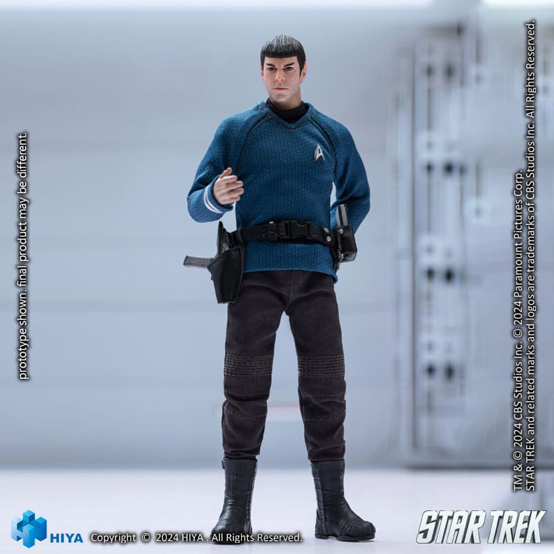 Star Trek 2009 Exquisite Super Series Actionfigur 1/12 Spock 16 cm - Versand: 5-7 Tage nach Bestellung