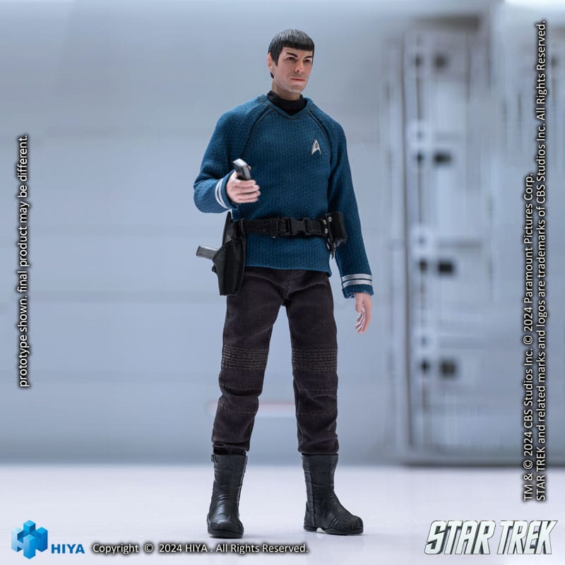 Star Trek 2009 Exquisite Super Series Actionfigur 1/12 Spock 16 cm - Versand: 5-7 Tage nach Bestellung