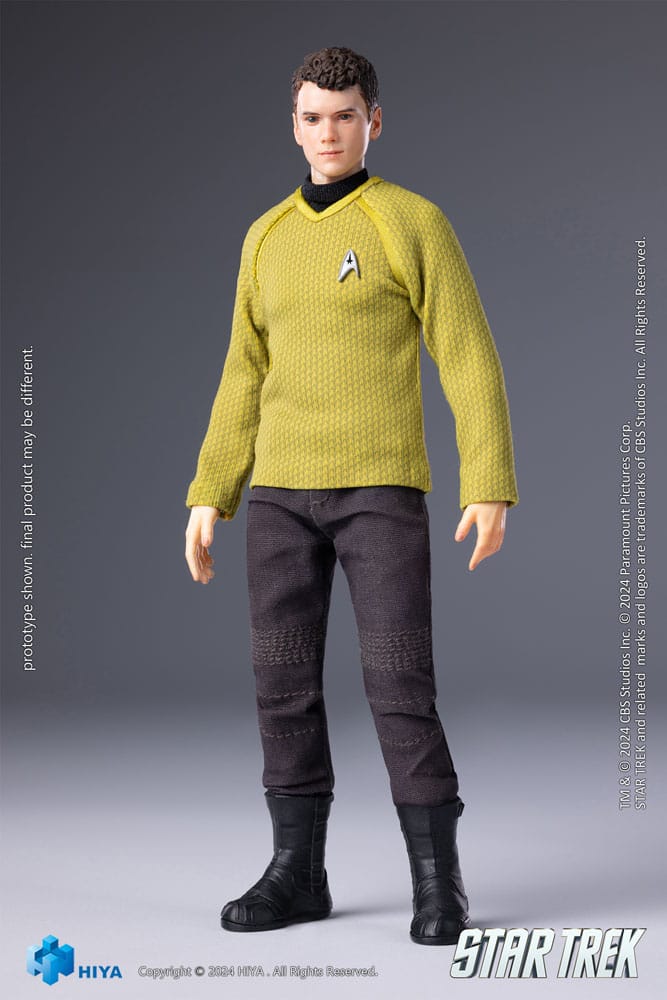 Star Trek 2009 Exquisite Super Series Actionfigur 1/12 Chekov 16 cm - Preorder - ETA: 20.11.2025