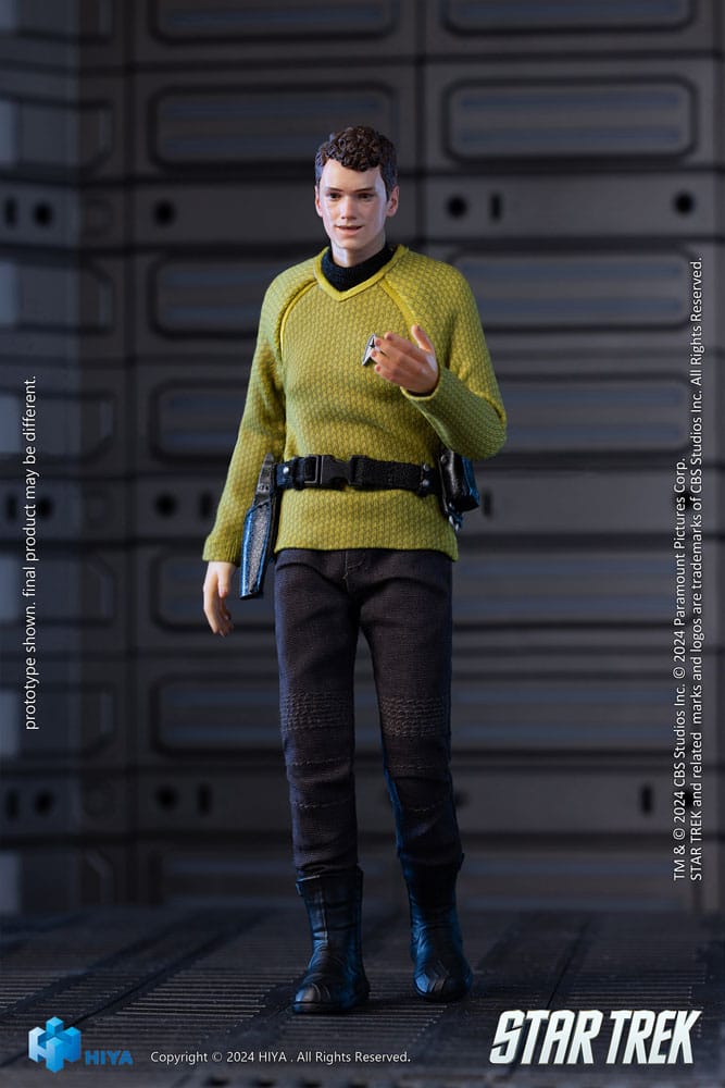 Star Trek 2009 Exquisite Super Series Actionfigur 1/12 Chekov 16 cm - Preorder - ETA: 20.11.2025