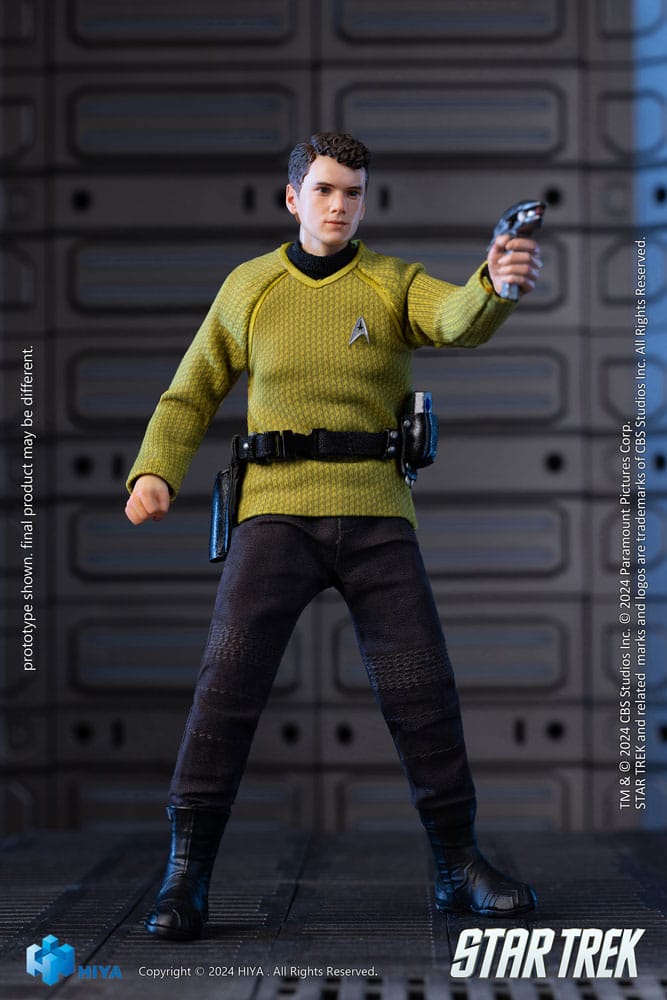 Star Trek 2009 Exquisite Super Series Actionfigur 1/12 Chekov 16 cm - Preorder - ETA: 20.11.2025