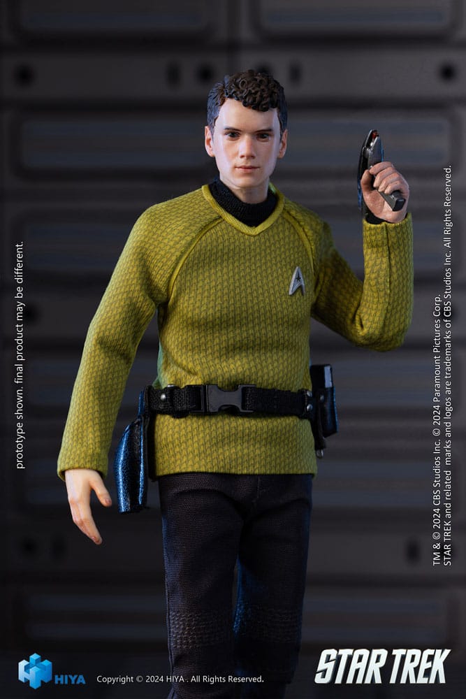Star Trek 2009 Exquisite Super Series Actionfigur 1/12 Chekov 16 cm - Preorder - ETA: 20.11.2025