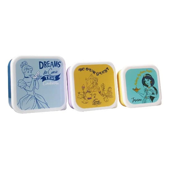Disney: Princess Colour Pop Snack Box Set of 3 - Versand: 7 Tage nach Bestellung