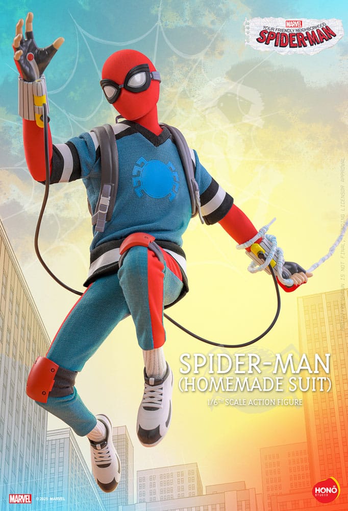 Your Friendly Neighborhood Spider-Man Actionfigur 1/6 Spider-Man (Homemade Suit) 29 cm - Preorder - ETA: 30.03.2026