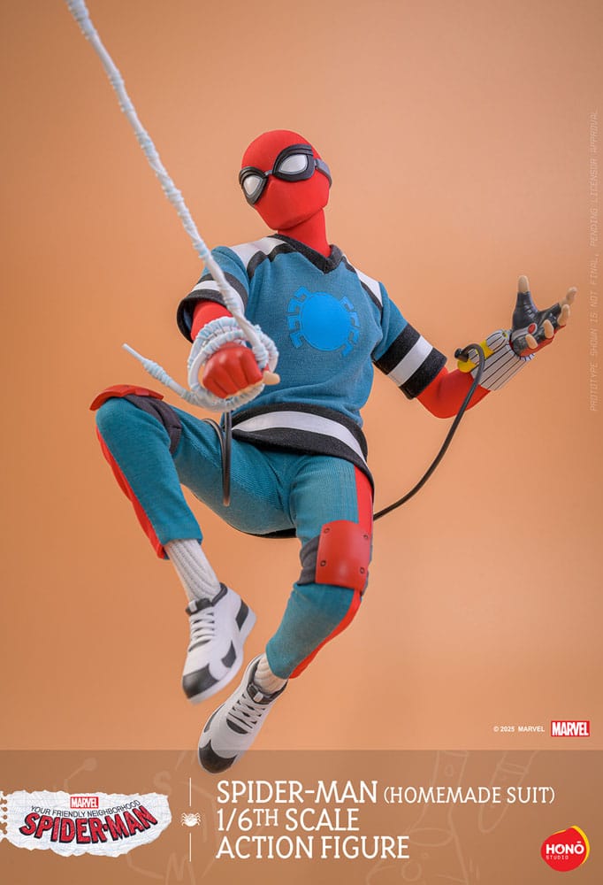 Your Friendly Neighborhood Spider-Man Actionfigur 1/6 Spider-Man (Homemade Suit) 29 cm - Preorder - ETA: 30.03.2026