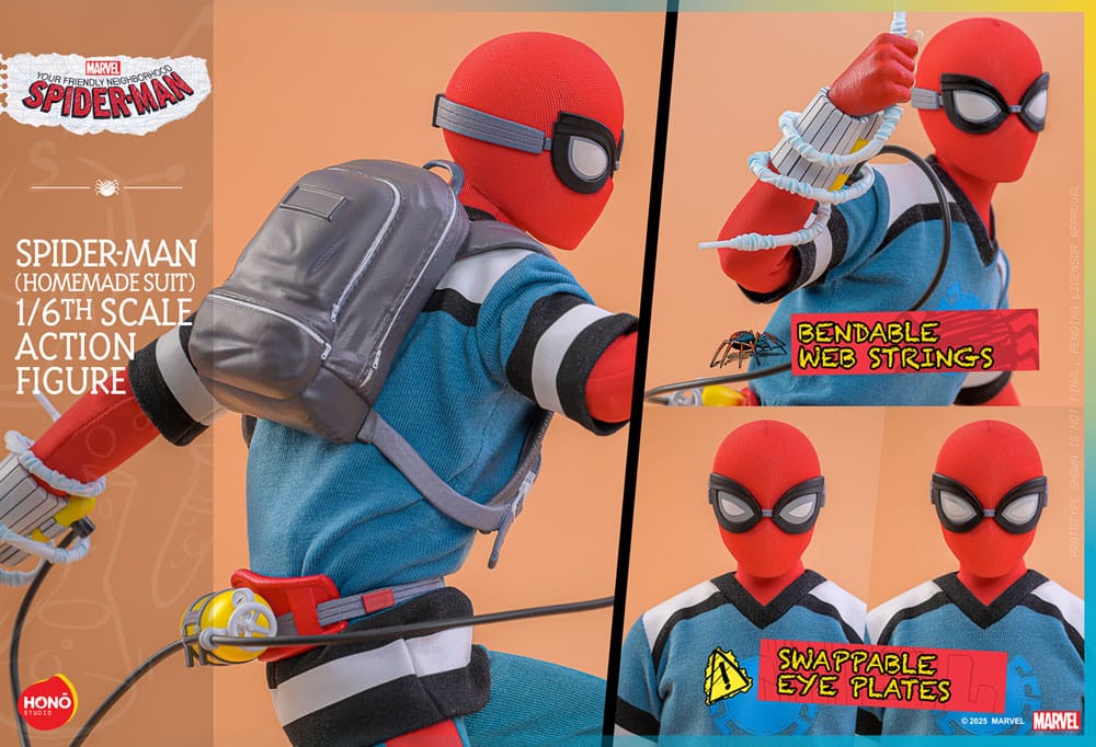 Your Friendly Neighborhood Spider-Man Actionfigur 1/6 Spider-Man (Homemade Suit) 29 cm - Preorder - ETA: 30.03.2026
