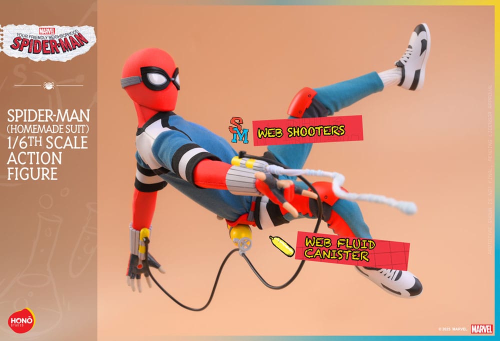 Your Friendly Neighborhood Spider-Man Actionfigur 1/6 Spider-Man (Homemade Suit) 29 cm - Preorder - ETA: 30.03.2026
