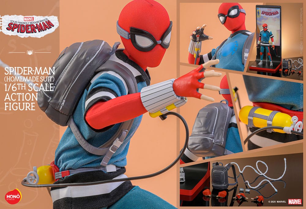 Your Friendly Neighborhood Spider-Man Actionfigur 1/6 Spider-Man (Homemade Suit) 29 cm - Preorder - ETA: 30.03.2026