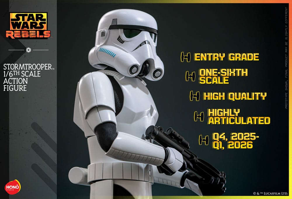 Star Wars: Rebels Actionfigur 1/6 Stormtrooper 28 cm - Preorder - ETA: 25.03.2026