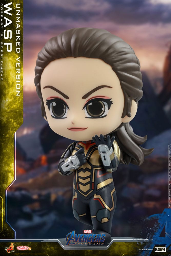 Avengers: Endgame Cosbaby (S) Minifigur The Wasp (Unmasked Version) 10 cm - Versand: 5-7 Tage nach Bestellung