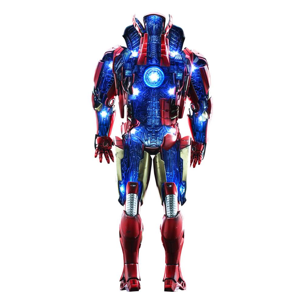 Iron Man 3 Diorama 1/6 Iron Man Mark VII (Open Armor Version) 32 cm - Versand: 5-7 Tage nach Bestellung