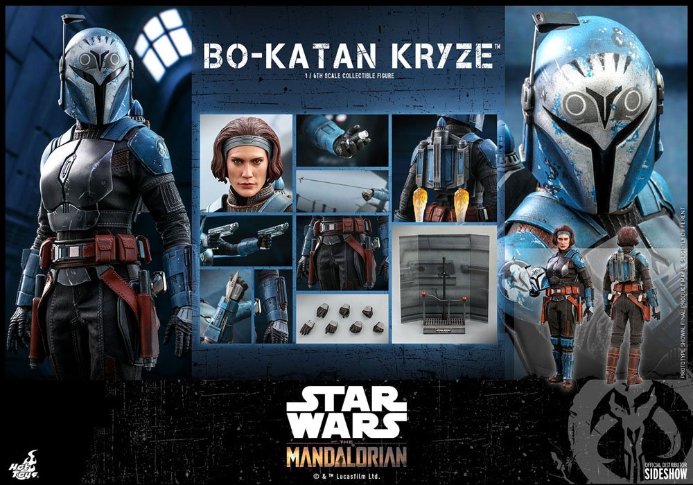 Star Wars The Mandalorian Actionfigur 1/6 Bo-Katan Kryze 28 cm - Versand: 5-7 Tage nach Bestellung