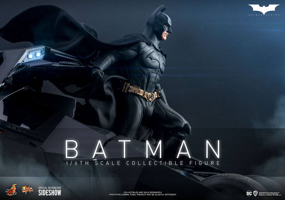 Batman Begins Movie Masterpiece Actionfigur 1/6 Batman Hot Toys Exclusive 32 cm - Versand: 5-7 Tage nach Bestellung