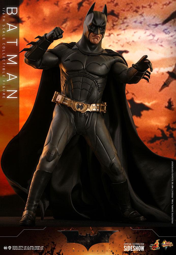 Batman Begins Movie Masterpiece Actionfigur 1/6 Batman Hot Toys Exclusive 32 cm - Versand: 5-7 Tage nach Bestellung