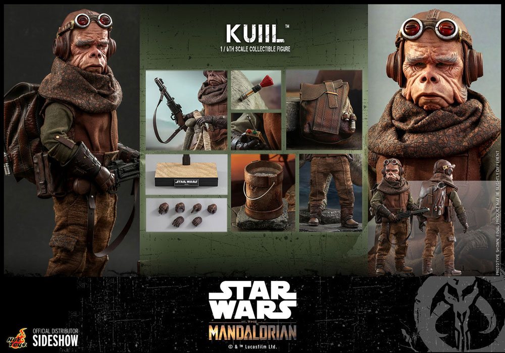 Star Wars The Mandalorian Actionfigur 1/6 Kuiil 25 cm - Preorder - ETA: 24.07.2026