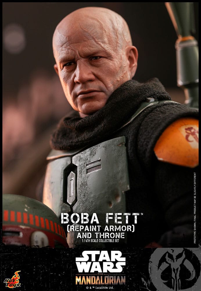 Star Wars: The Mandalorian Actionfigur 1/6 Boba Fett Repaint Armor and Throne Special Edition 30 cm - Versand: 5-7 Tage nach Bestellung