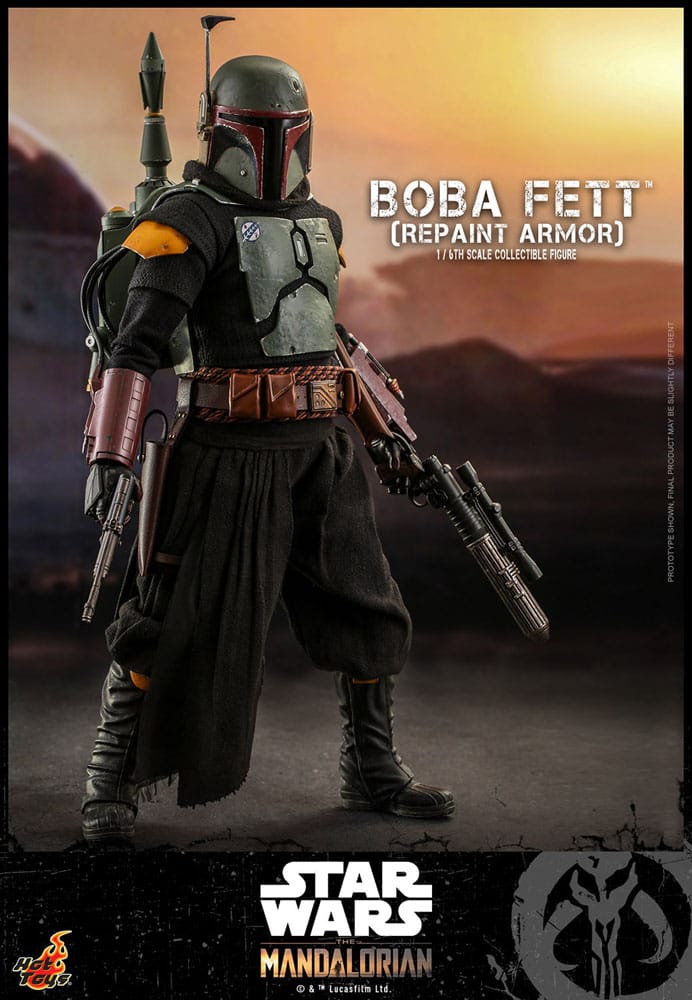Star Wars: The Mandalorian Actionfigur 1/6 Boba Fett Repaint Armor Special Edition 30 cm - Versand: 5-7 Tage nach Bestellung