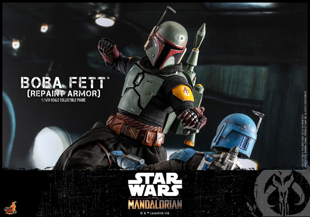 Star Wars: The Mandalorian Actionfigur 1/6 Boba Fett Repaint Armor Special Edition 30 cm - Versand: 5-7 Tage nach Bestellung
