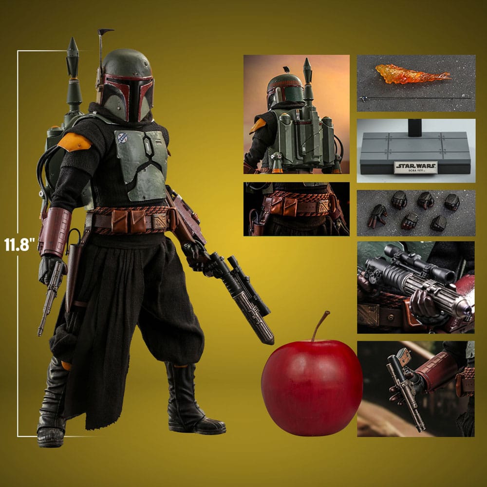 Star Wars: The Mandalorian Actionfigur 1/6 Boba Fett Repaint Armor Special Edition 30 cm - Versand: 5-7 Tage nach Bestellung