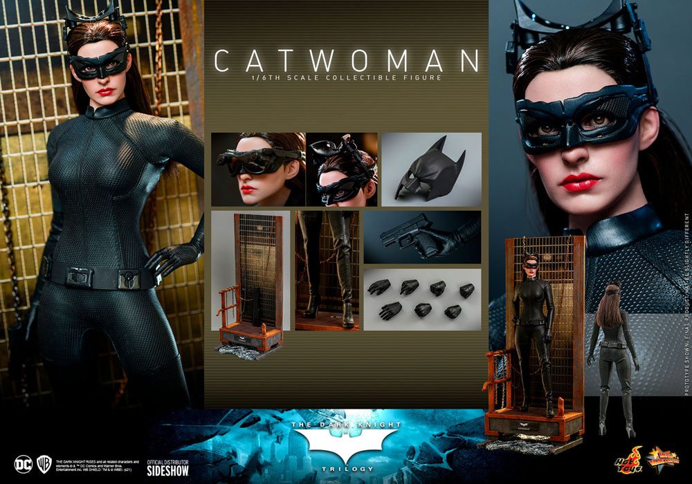 The Dark Knight Trilogy Movie Masterpiece Actionfigur 1/6 Catwoman 29 cm - Versand: 5-7 Tage nach Bestellung