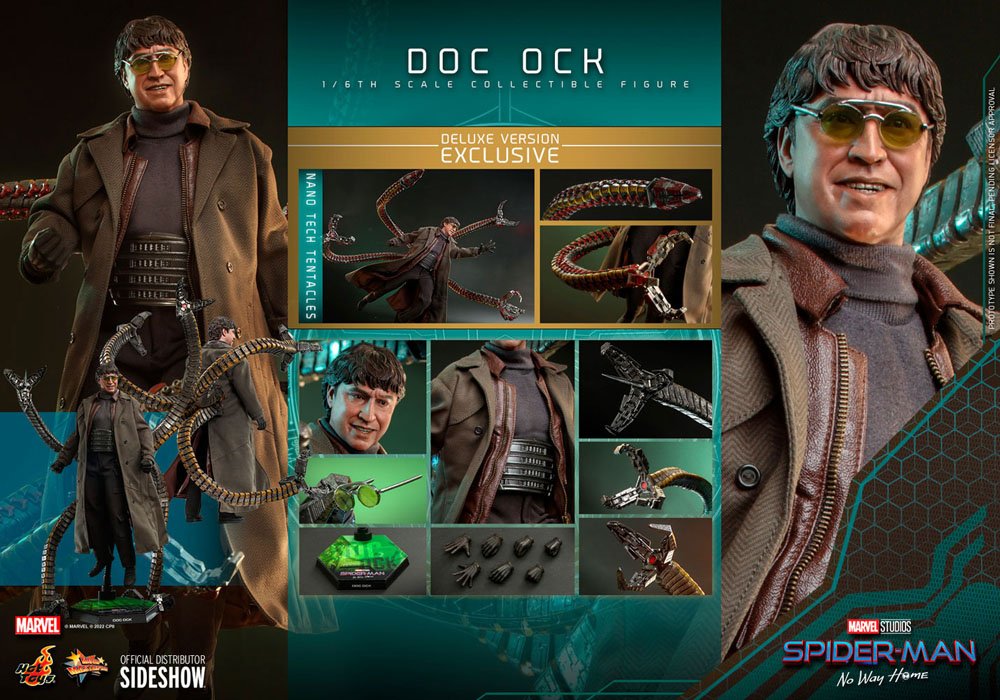 Spider-Man: No Way Home Movie Masterpiece Actionfigur 1/6 Doc Ock (Deluxe Version) 31 cm - Preorder - ETA: 20.08.2025
