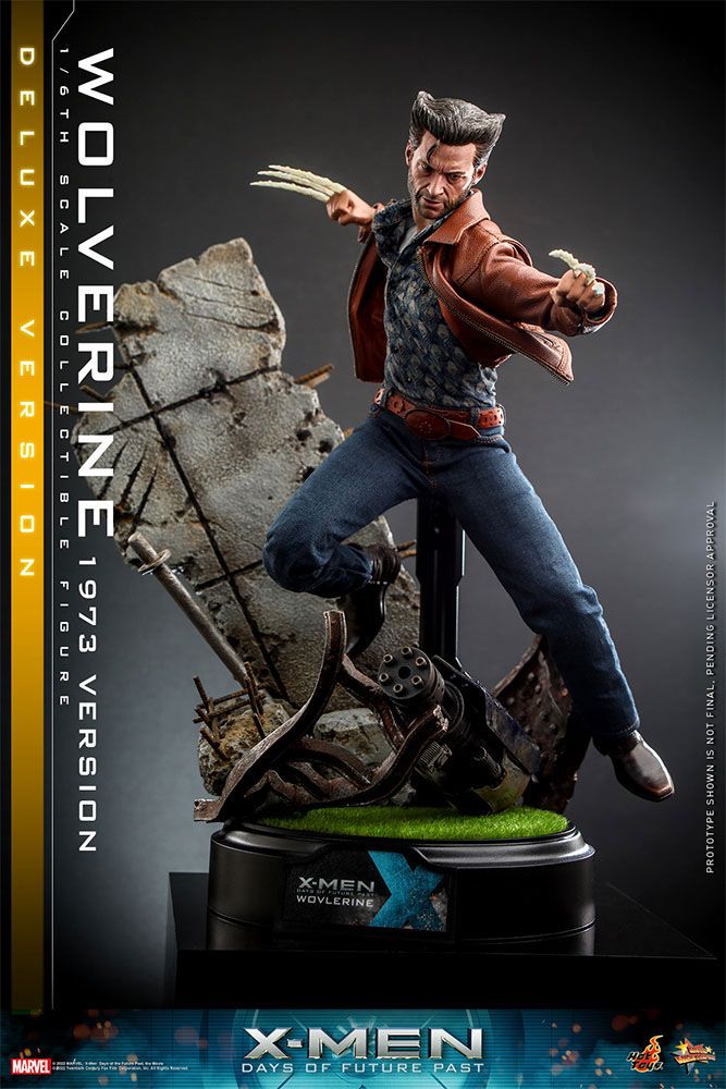 X-Men Zukunft ist Vergangenheit Movie Masterpiece Actionfigur 1/6 Wolverine (1973 Version) Deluxe Version 30 cm - Versand: 5-7 Tage nach Bestellung