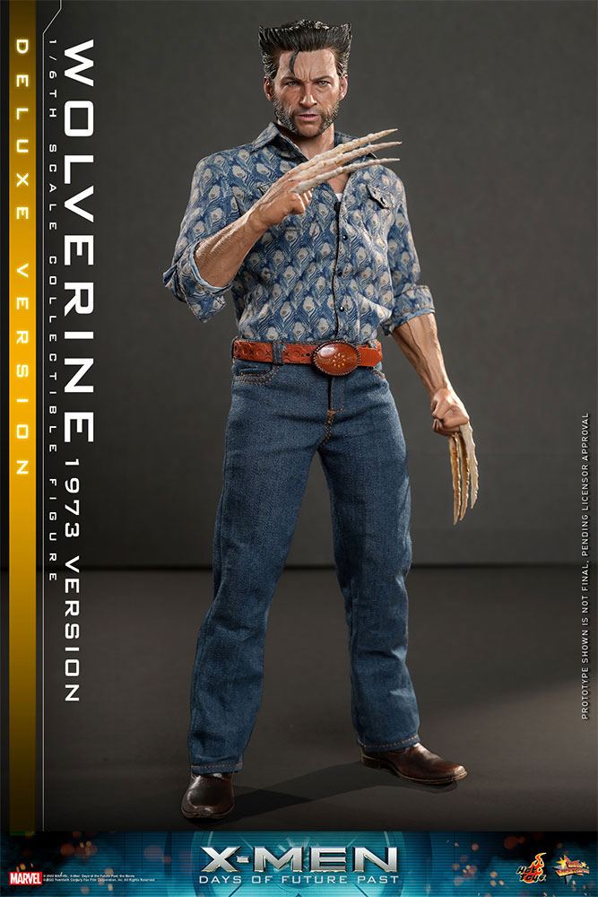 X-Men Zukunft ist Vergangenheit Movie Masterpiece Actionfigur 1/6 Wolverine (1973 Version) Deluxe Version 30 cm - Versand: 5-7 Tage nach Bestellung