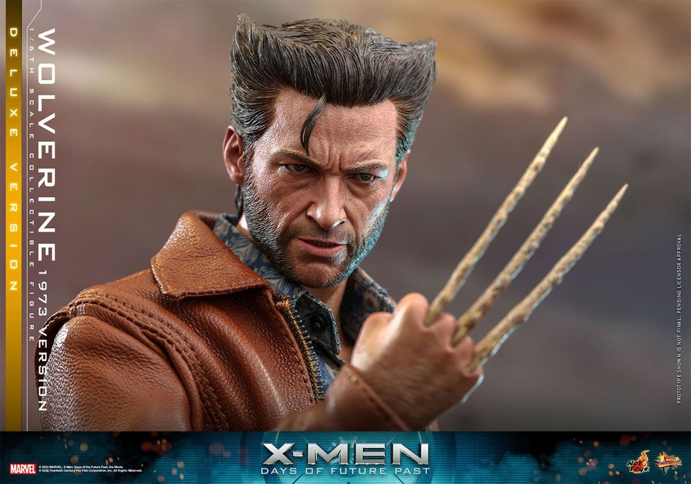 X-Men Zukunft ist Vergangenheit Movie Masterpiece Actionfigur 1/6 Wolverine (1973 Version) Deluxe Version 30 cm - Versand: 5-7 Tage nach Bestellung