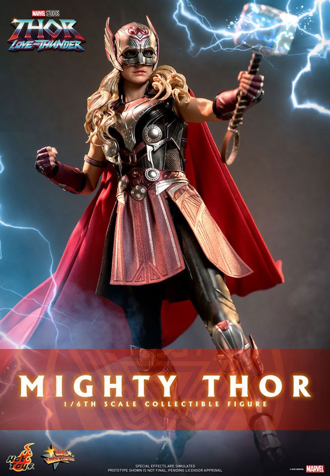 Thor: Love and Thunder Masterpiece Actionfigur 1/6 Mighty Thor 29 cm - Versand: 5-7 Tage nach Bestellung