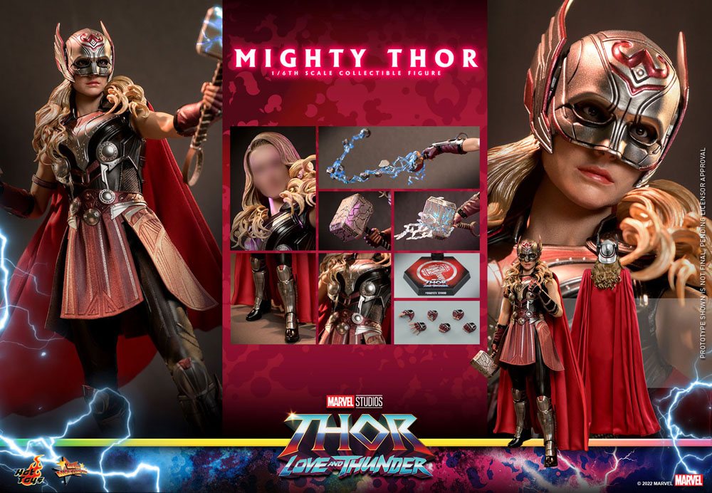 Thor: Love and Thunder Masterpiece Actionfigur 1/6 Mighty Thor 29 cm - Versand: 5-7 Tage nach Bestellung