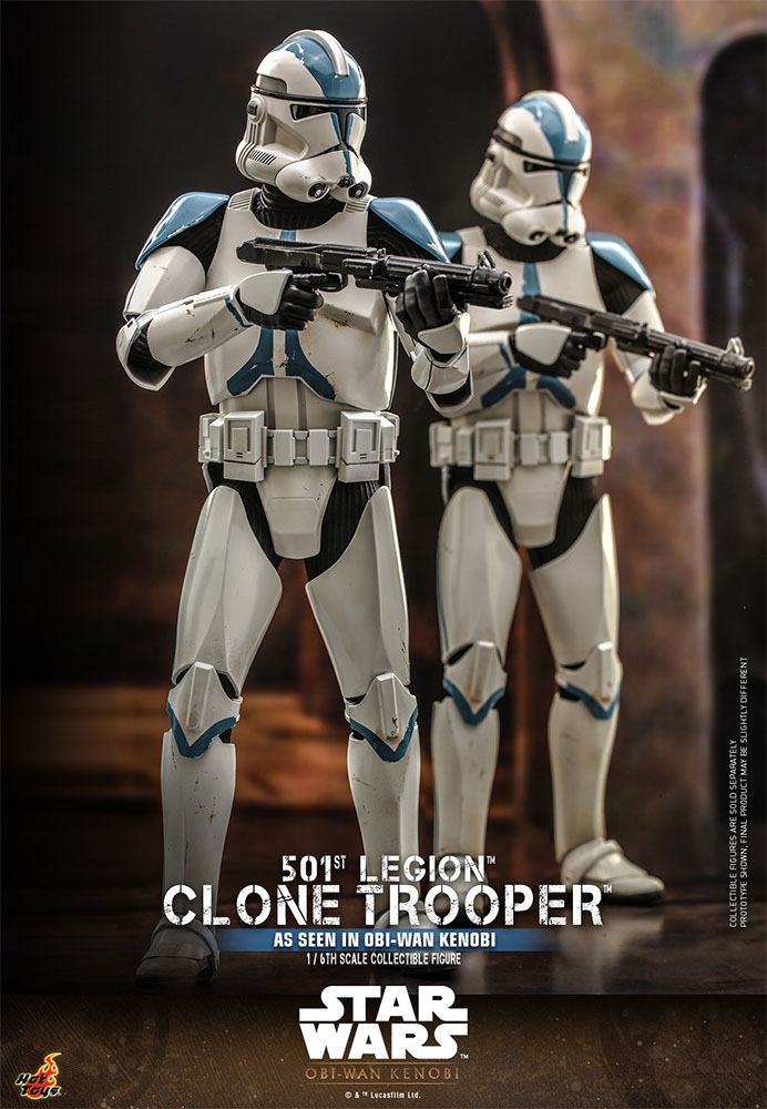 Star Wars: Obi-Wan Kenobi Actionfigur 1/6 501st Legion Clone Trooper 30 cm - Versand: 5-7 Tage nach Bestellung