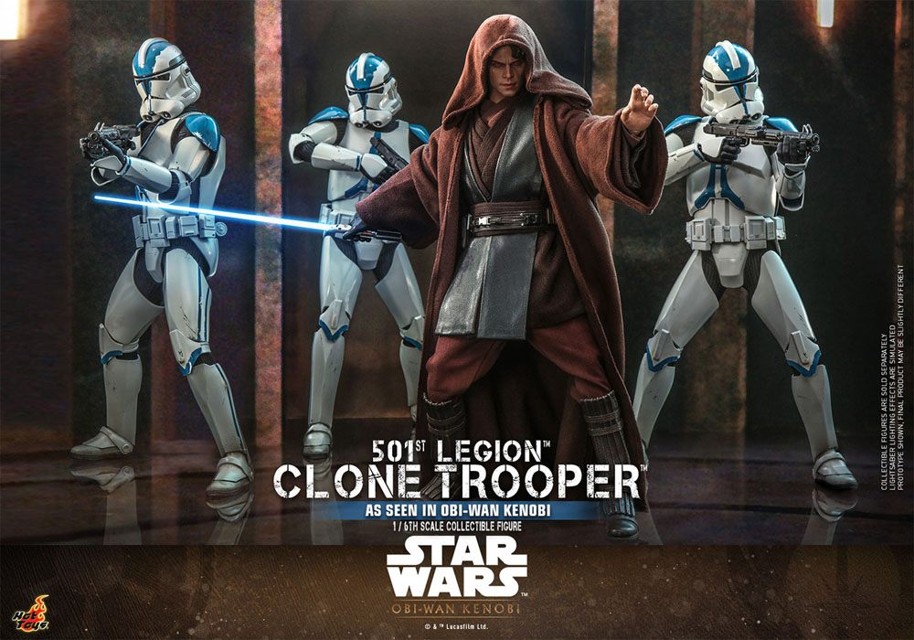Star Wars: Obi-Wan Kenobi Actionfigur 1/6 501st Legion Clone Trooper 30 cm - Versand: 5-7 Tage nach Bestellung