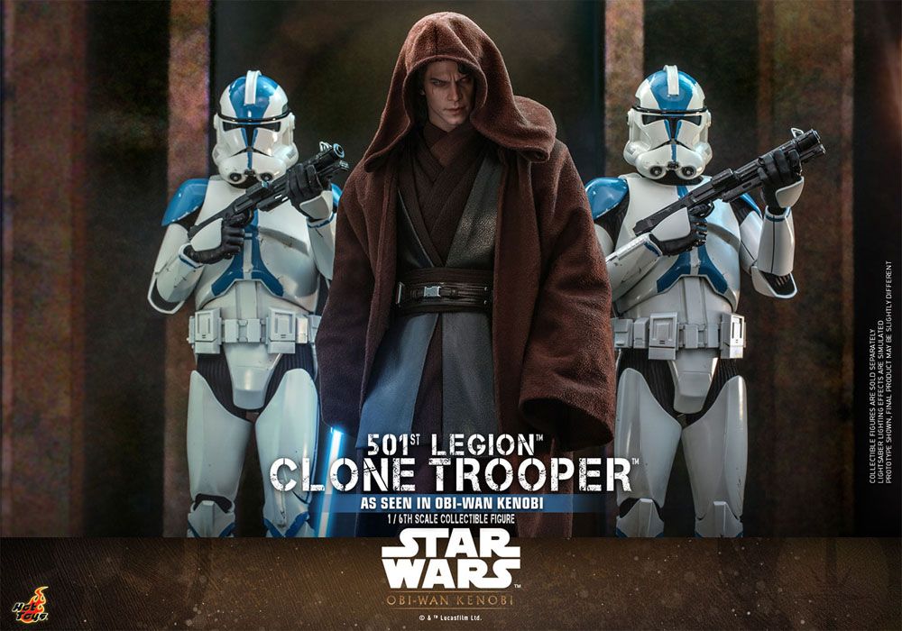 Star Wars: Obi-Wan Kenobi Actionfigur 1/6 501st Legion Clone Trooper 30 cm - Versand: 5-7 Tage nach Bestellung
