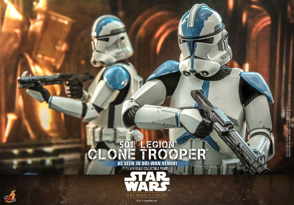 Star Wars: Obi-Wan Kenobi Actionfigur 1/6 501st Legion Clone Trooper 30 cm - Versand: 5-7 Tage nach Bestellung