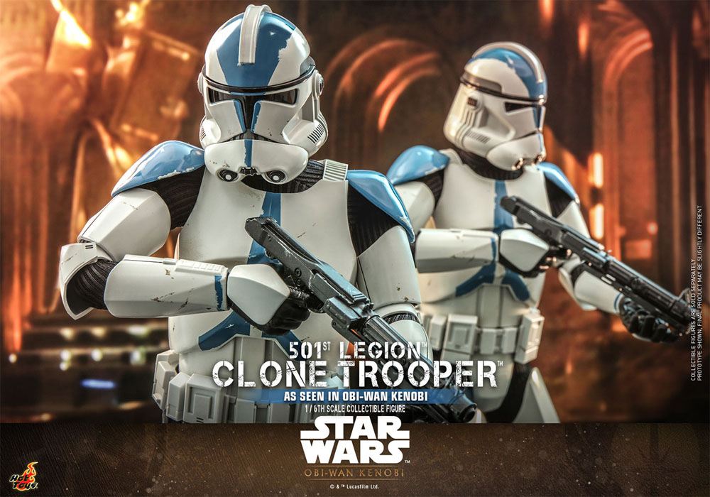 Star Wars: Obi-Wan Kenobi Actionfigur 1/6 501st Legion Clone Trooper 30 cm - Versand: 5-7 Tage nach Bestellung