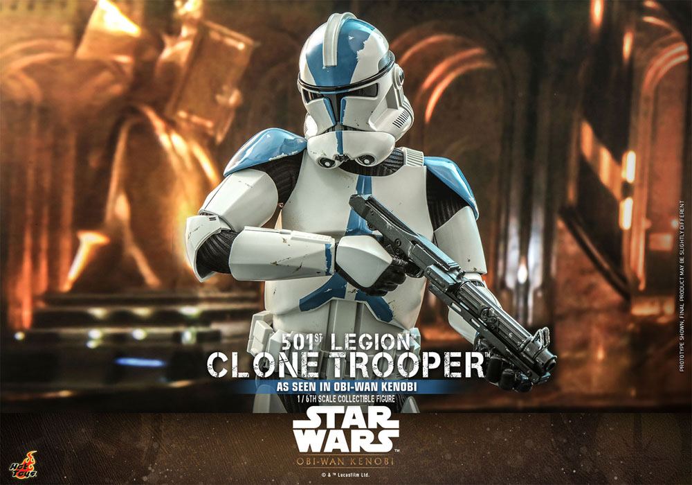 Star Wars: Obi-Wan Kenobi Actionfigur 1/6 501st Legion Clone Trooper 30 cm - Versand: 5-7 Tage nach Bestellung