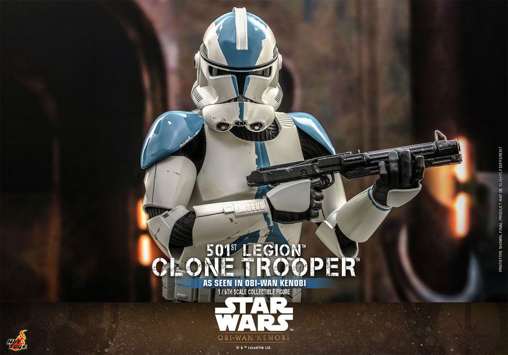 Star Wars: Obi-Wan Kenobi Actionfigur 1/6 501st Legion Clone Trooper 30 cm - Versand: 5-7 Tage nach Bestellung