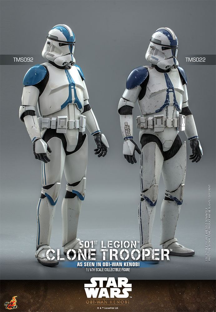 Star Wars: Obi-Wan Kenobi Actionfigur 1/6 501st Legion Clone Trooper 30 cm - Versand: 5-7 Tage nach Bestellung